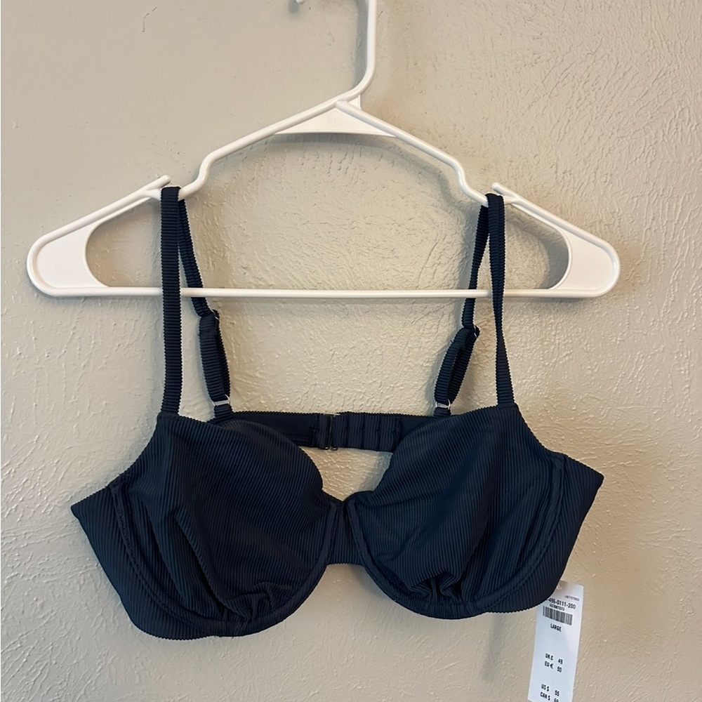 Abercrombie & Fitch Dark Blue Bikini Top